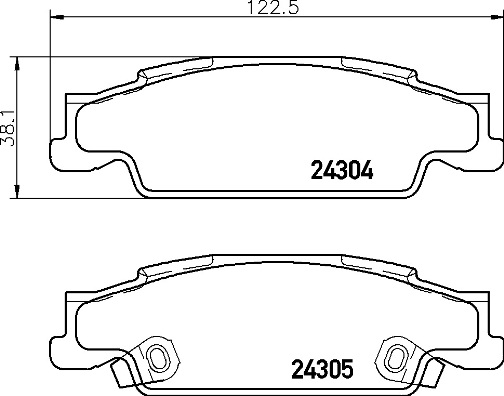 set placute frana,frana disc P 09 007 BREMBO