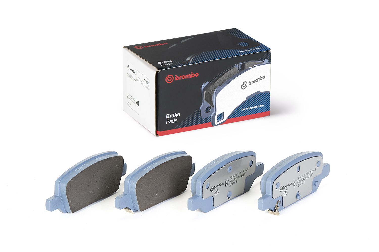 set placute frana,frana disc P 09 027E BREMBO