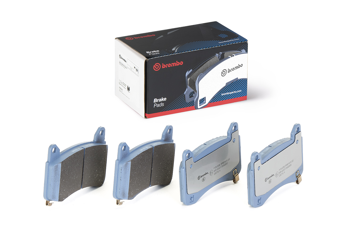 set placute frana,frana disc P 09 029E BREMBO