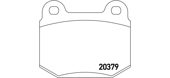 set placute frana,frana disc P 23 038 BREMBO