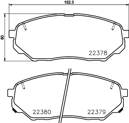 Set placute frana,frana disc P 30 086 BREMBO