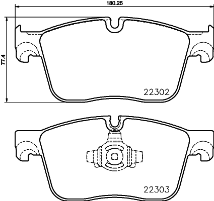 Set placute frana,frana disc P 36 031 BREMBO