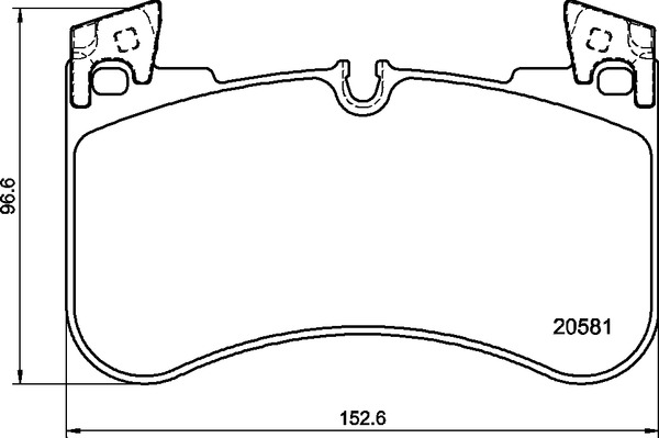 Set placute frana,frana disc P 44 029 BREMBO