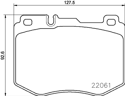 Set placute frana,frana disc P 50 120 BREMBO