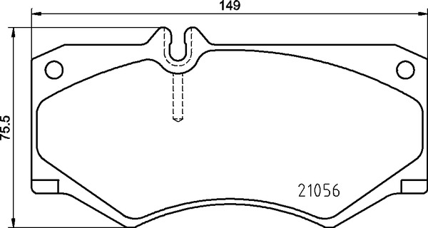 Set placute frana,frana disc P 50 134 BREMBO