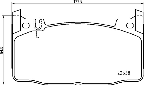 Set placute frana,frana disc P 50 143 BREMBO