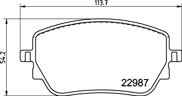 Set placute frana,frana disc P 50 148 BREMBO