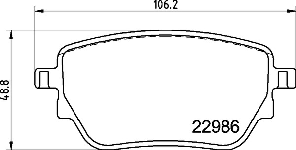 Set placute frana,frana disc P 50 151 BREMBO