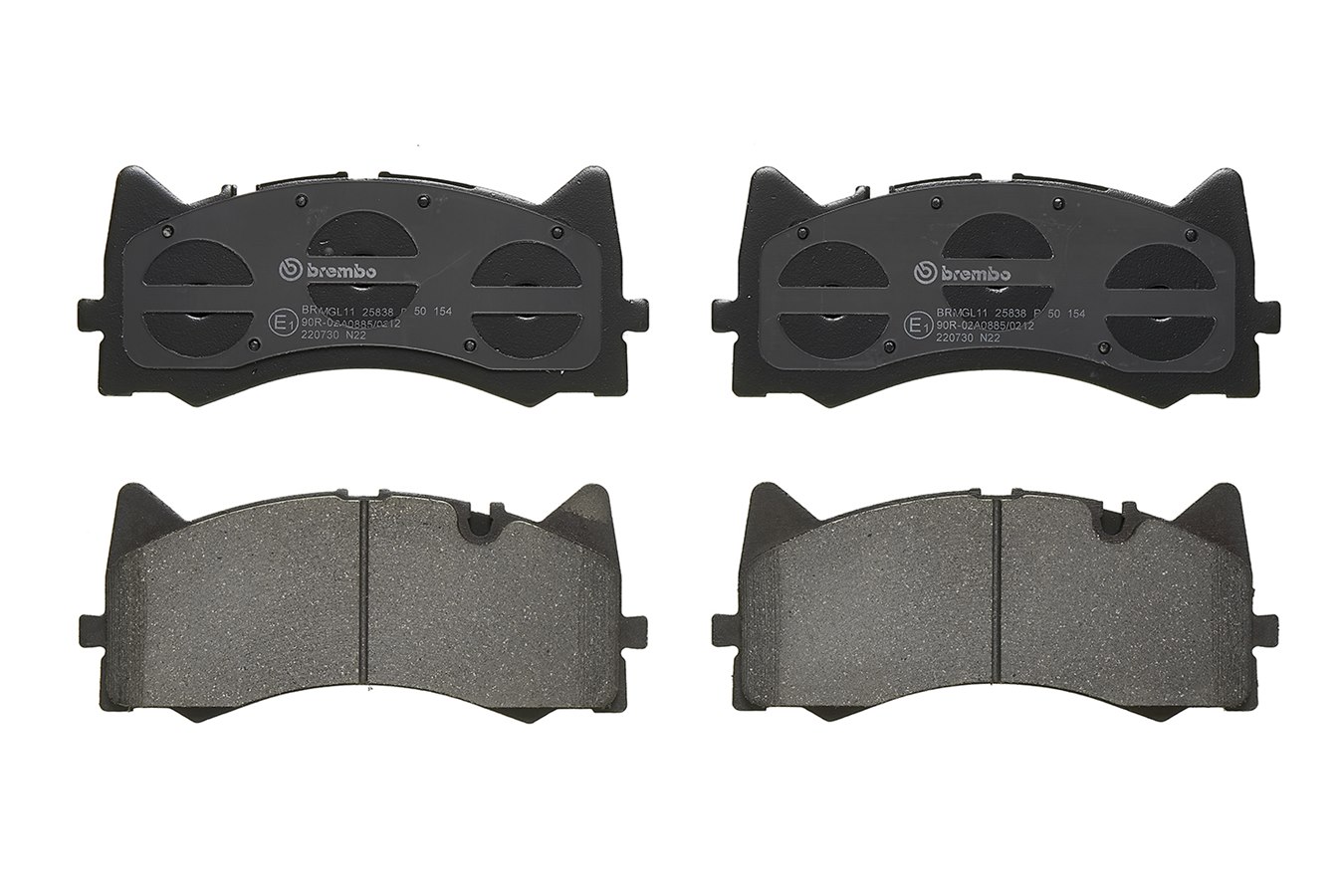 Set placute frana,frana disc P 50 154 BREMBO