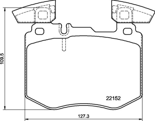 Set placute frana,frana disc P 50 159 BREMBO