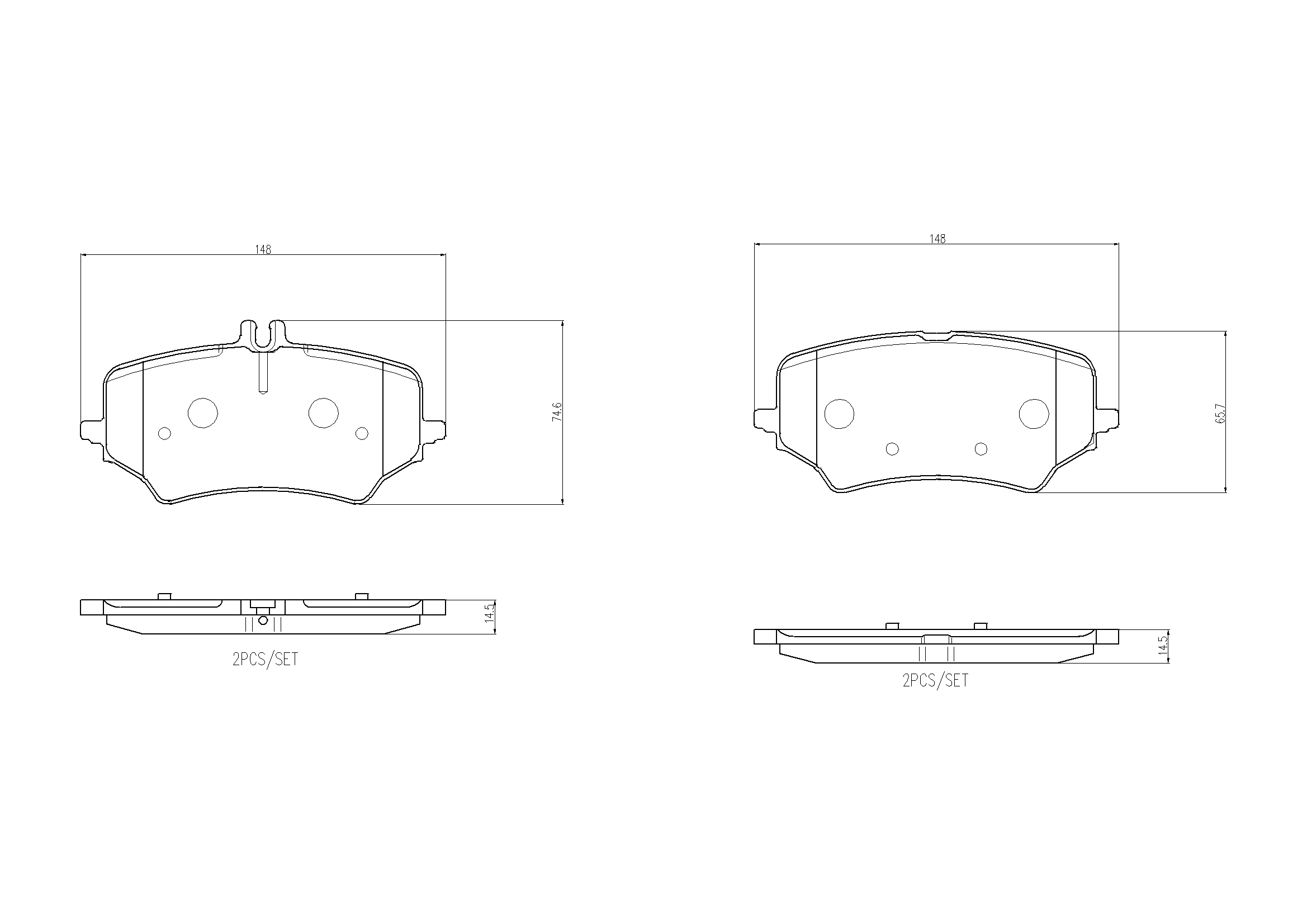 Set placute frana,frana disc P 50 176 BREMBO
