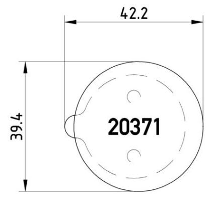 set placute de frana,frana de parcare cu disc P 61 014 BREMBO