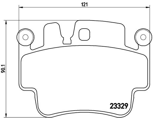 set placute frana,frana disc P 65 009 BREMBO
