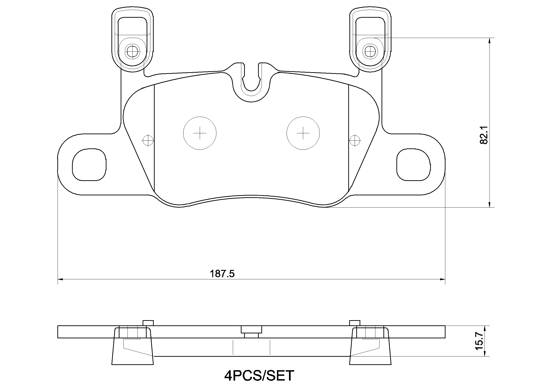 Set placute frana,frana disc P 65 056 BREMBO