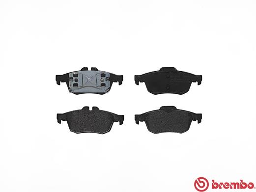 Set placute frana,frana disc P 68 057 BREMBO