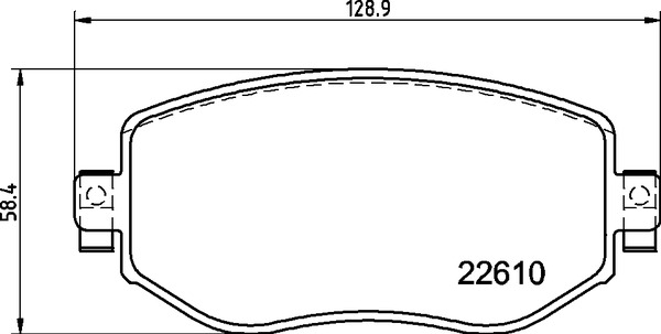 Set placute frana,frana disc P 68 068 BREMBO