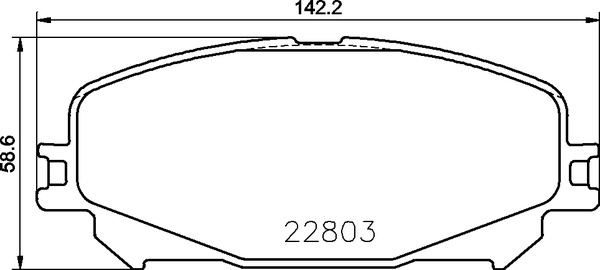 Set placute frana,frana disc P 68 071 BREMBO