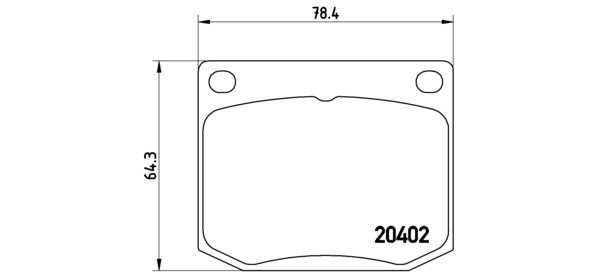 set placute frana,frana disc P 71 002 BREMBO