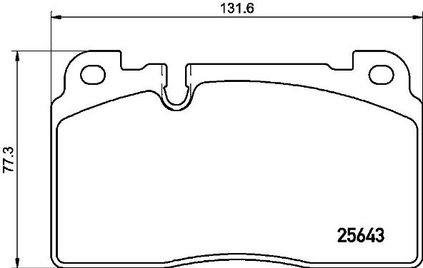 Set placute frana,frana disc P 85 133 BREMBO