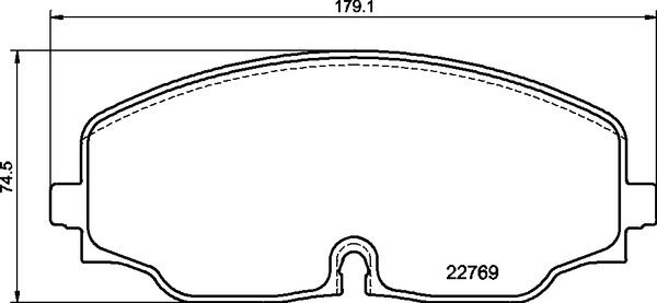 Set placute frana,frana disc P 85 176 BREMBO