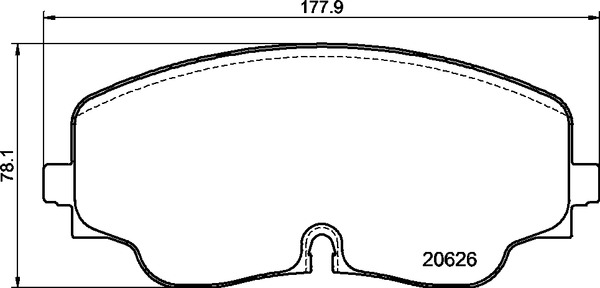 Set placute frana,frana disc P 85 193 BREMBO