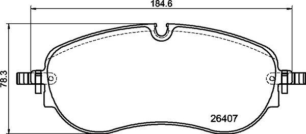 Set placute frana,frana disc P 85 194 BREMBO