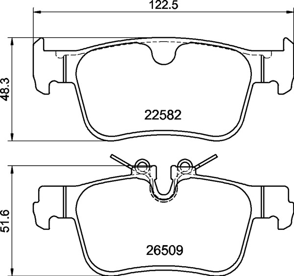 Set placute frana,frana disc P 86 035 BREMBO