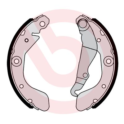 Set saboti frana S 10 519 BREMBO