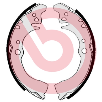 Set saboti frana S 16 506 BREMBO