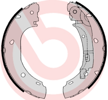 Set saboti frana S 23 525 BREMBO