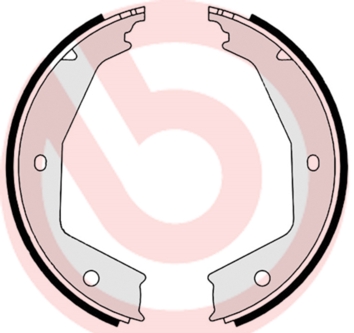 Set saboti frana, frana de mana S 23 554 BREMBO