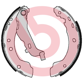 Set saboti frana S 23 572 BREMBO