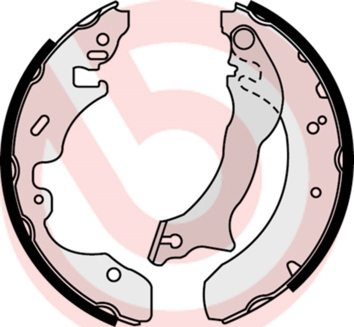 Set saboti frana S 24 535 BREMBO