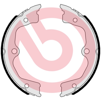 Set saboti frana, frana de mana S 28 518 BREMBO