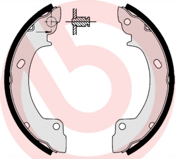 Set saboti frana S 30 506 BREMBO