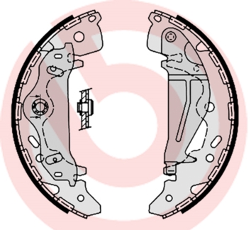 Set saboti frana S 30 521 BREMBO