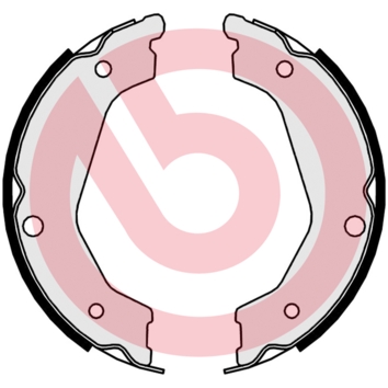 Set saboti frana, frana de mana S 30 534 BREMBO