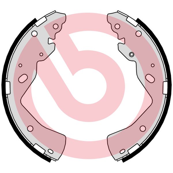 Set saboti frana S 49 527 BREMBO