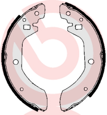 Set saboti frana S 56 501 BREMBO