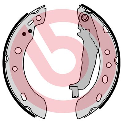 Set saboti frana S 56 551 BREMBO