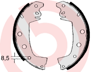 Set saboti frana S 68 503 BREMBO