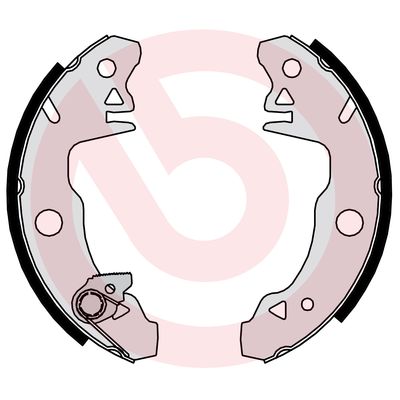 Set saboti frana S 68 509 BREMBO