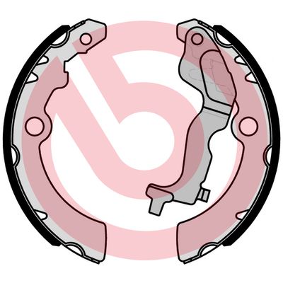Set saboti frana S 79 528 BREMBO