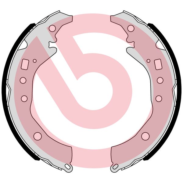 Set saboti frana S 83 571 BREMBO
