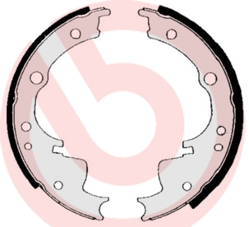 Set saboti frana S A6 501 BREMBO