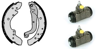 Set saboti frana H 23 023 BREMBO