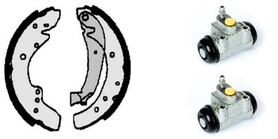 Set saboti frana H 23 035 BREMBO