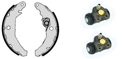 Set saboti frana H 24 019 BREMBO