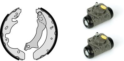 Set saboti frana H 24 039 BREMBO