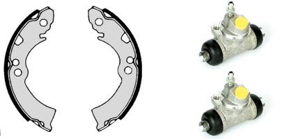 Set saboti frana H 56 004 BREMBO
